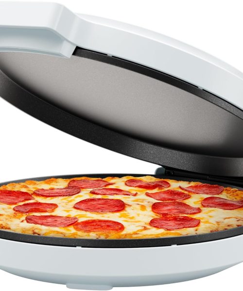 Chefman Everything Maker & Pizza Oven – 1440W Countertop Electric Pizza Maker with 12” Nonstick Cooking Plates
